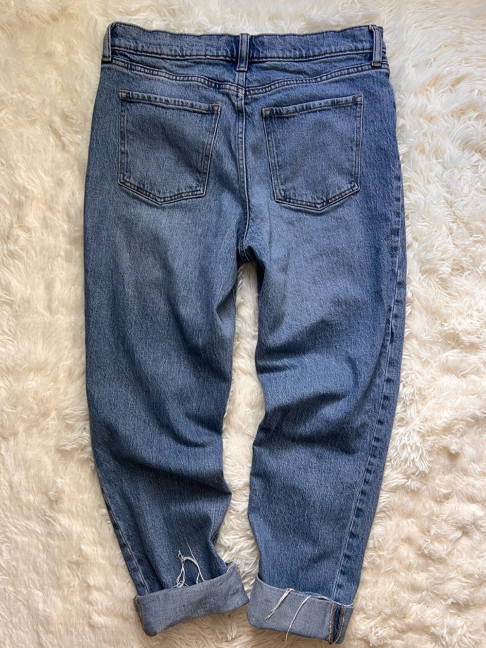 Banana Republic Cropped Slim Blue Jeans - Picture 4 of 4